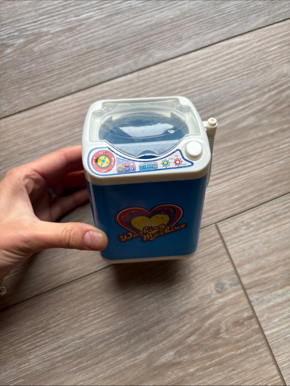 Toy dishwasher that really works!